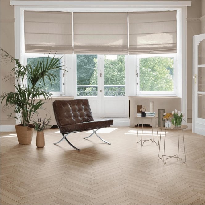 Natural Oak Laminate Herringbone