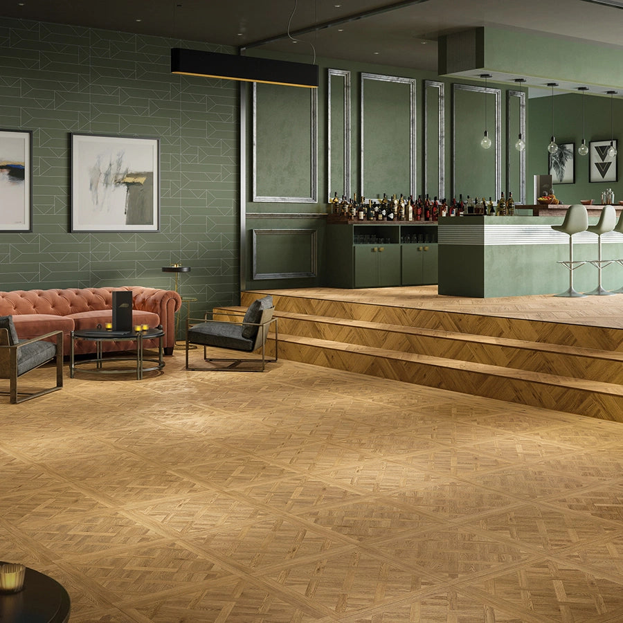 Sherwood Oak LVT Versailles Parquet