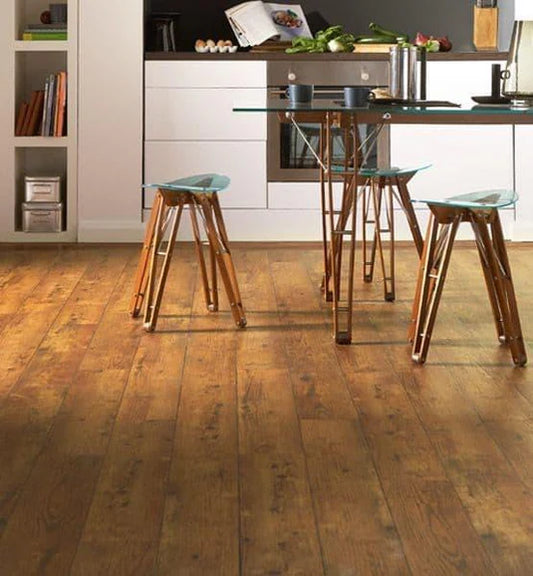 Rustic Oak LVT Straight Plank