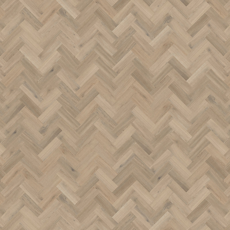 Blond Oak LVT Small Herringbone