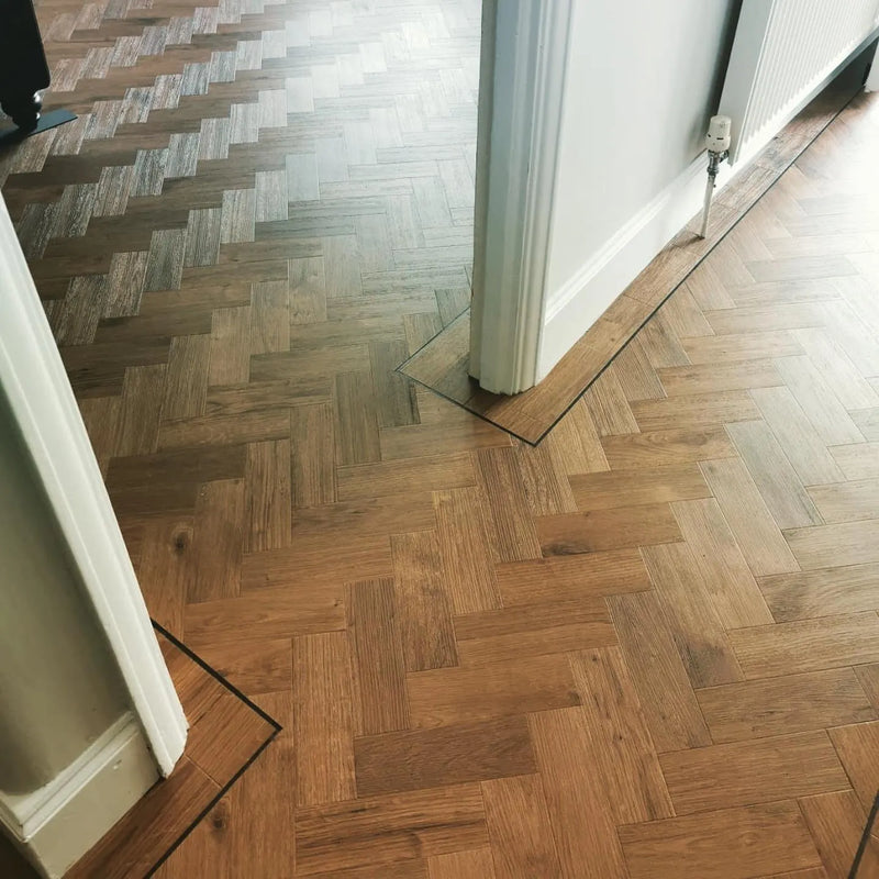 LVT Fitting Derby - Herringbone LVT Supply And Fit