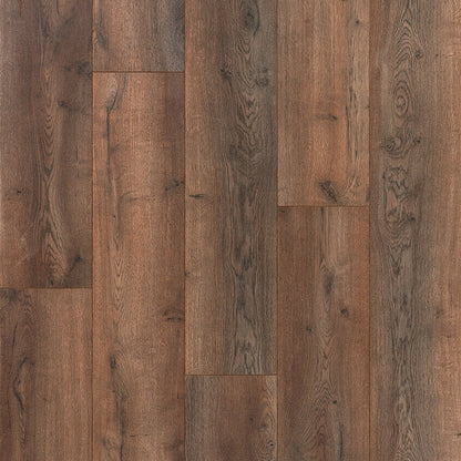 Dark Brown Laminate Straight Plank