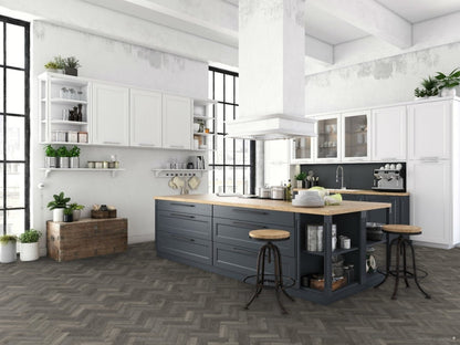Hampstead Oak LVT Small Herringbone
