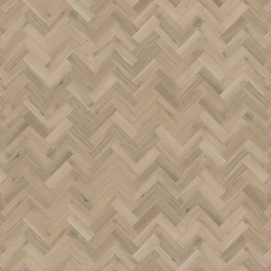 Blond Oak LVT Small Herringbone
